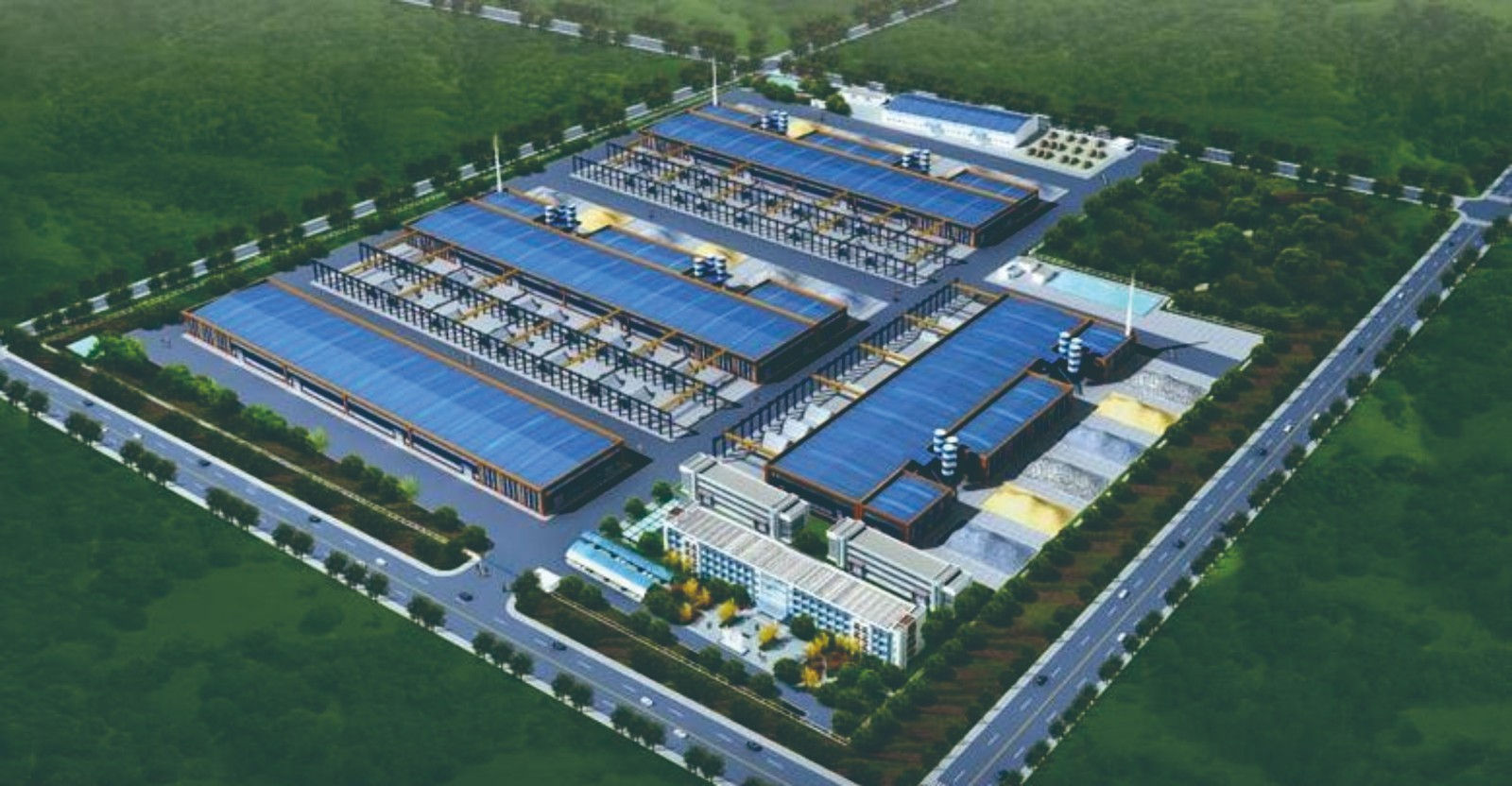 年产4GW高效单晶硅电池片项目（一期）101厂房土建工程